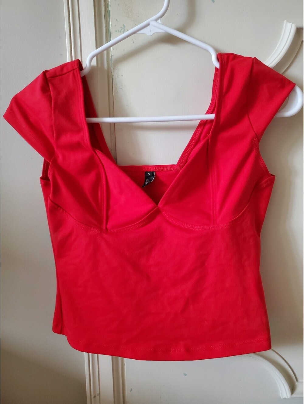 Trendy Queen Red Crop Top